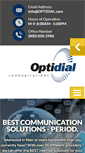 Mobile Screenshot of optidial.com